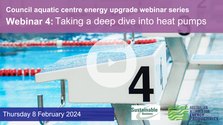Recording: Taking a deep dive into heat pumps -Council aquatic centre energy upgrades webinar 4