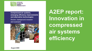 A2EP explores compressed air innovation for NSW Department of Planning, Industry and Environment