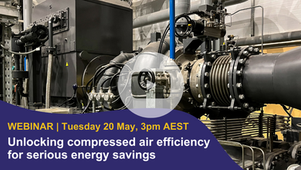 RECORDING: Unlocking compressed air efficiency for serious energy savings webinar