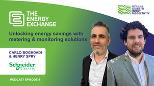 Listen to Episode 4 of our Energy Exchange podcast featuring Carlo Boghdadi & Henry Spry from Schneider Electric