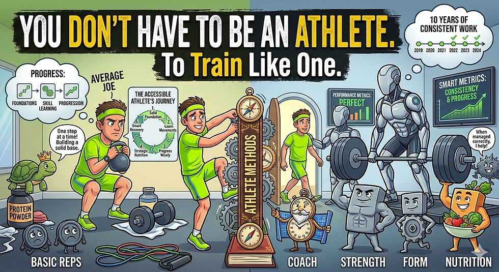 "You Don't Have to Be an Athlete to Train Like One"