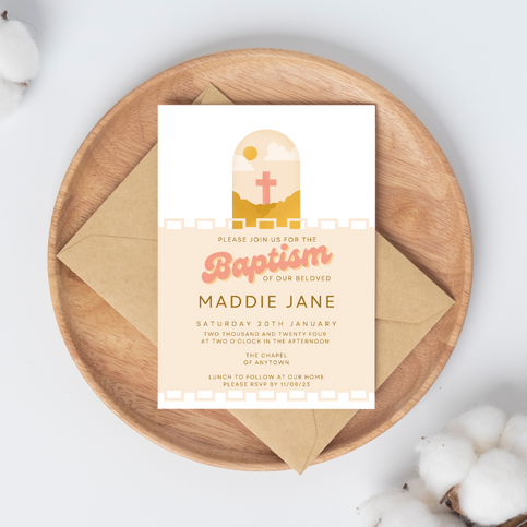 Baptism Invite