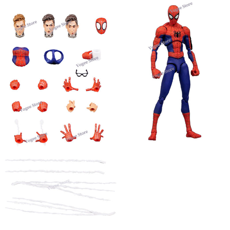 Thumbnail: Sentinel Sv Action Miles Morales Gwen Stacy Figure Spiderman Model Spider-man In