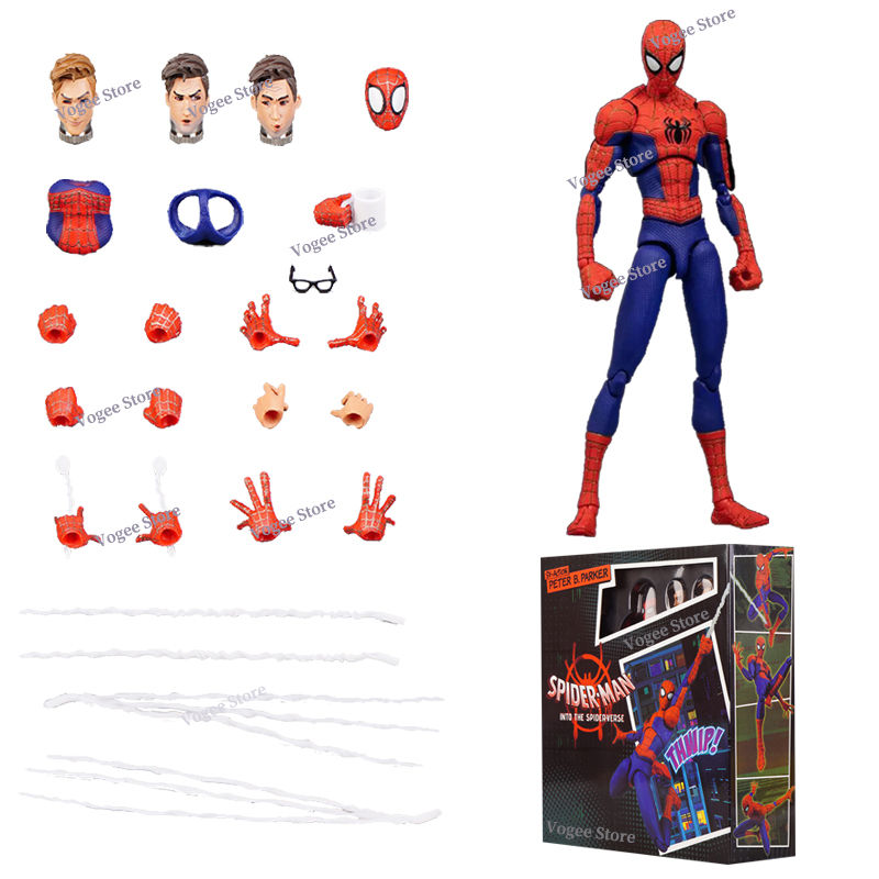 Thumbnail: Sentinel Sv Action Miles Morales Gwen Stacy Figure Spiderman Model Spider-man In