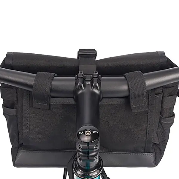 サムネイル： CHROME  DOUBLE TRACK Handle Bag BLACK