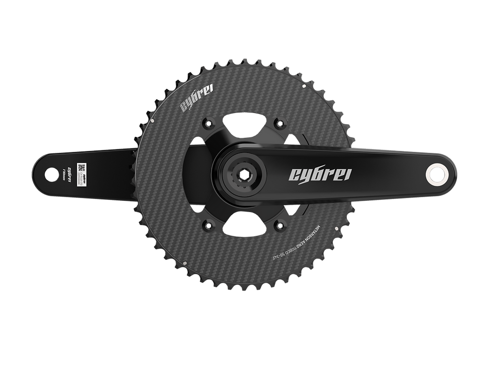 6月末まで掲載　Cybrey カーボンチェーンリング　52/36 cybrei carbon cranksetお取寄い開始