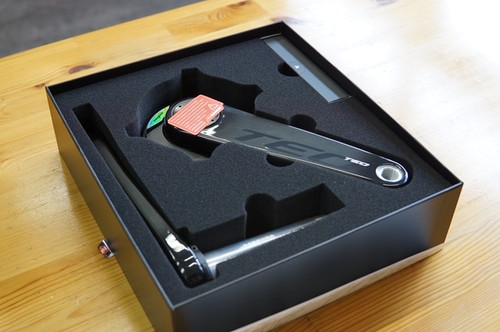 Magene TEO-P515 165mm スパイダー型パワーメーターカーボンクランク