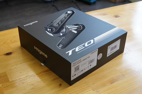 Magene TEO-P515 165mm スパイダー型パワーメーターカーボンクランク