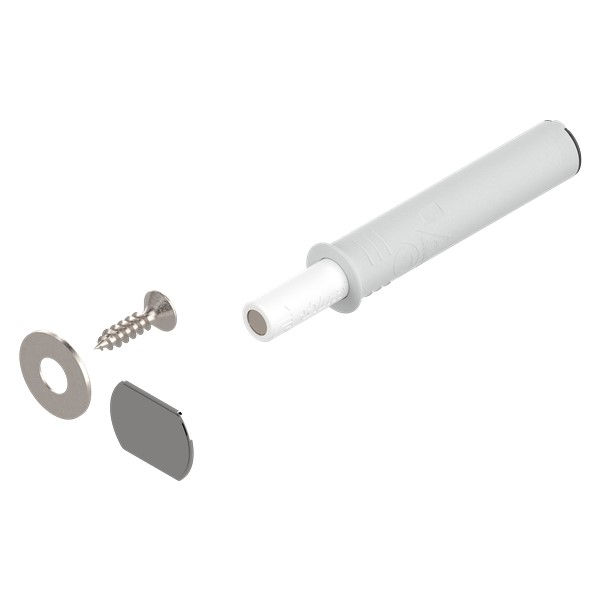 Odbojnik Tip-On krótki biały z magnesem