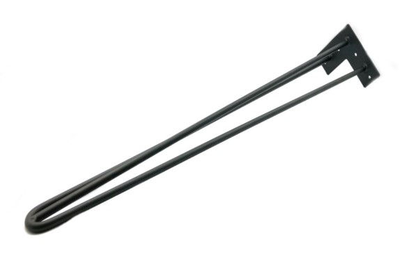 Miniatura: Noga ARTO 711mm 3 pręty czarny mat