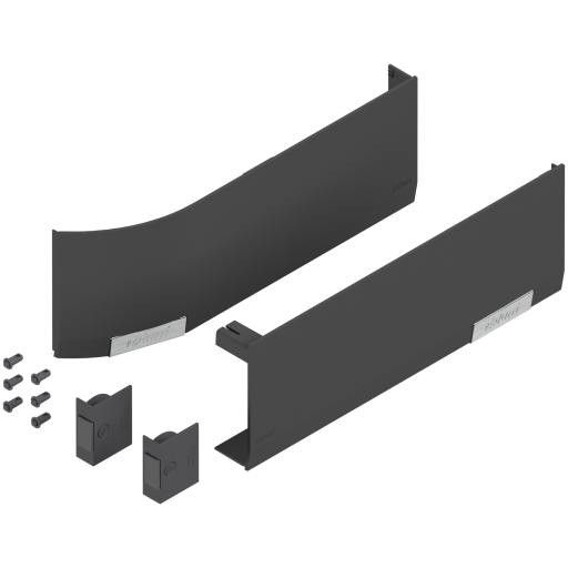 Zestaw Zaślepek Aventos HL/HF/HS TOP SERVO DRIVE ciemny szary lewy/prawy
