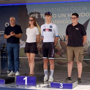 Riccardo Fabbro subito protagonista al Giro del Friuli