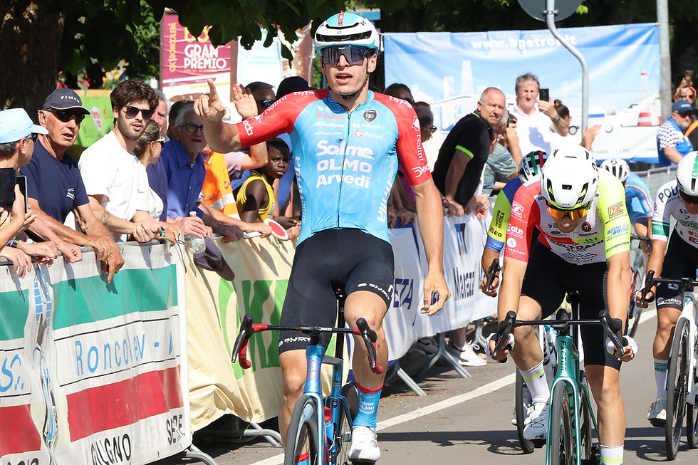 Incontenibile Fantini! lI Gp Roncolevà torna in casa Solme Olmo Arvedi