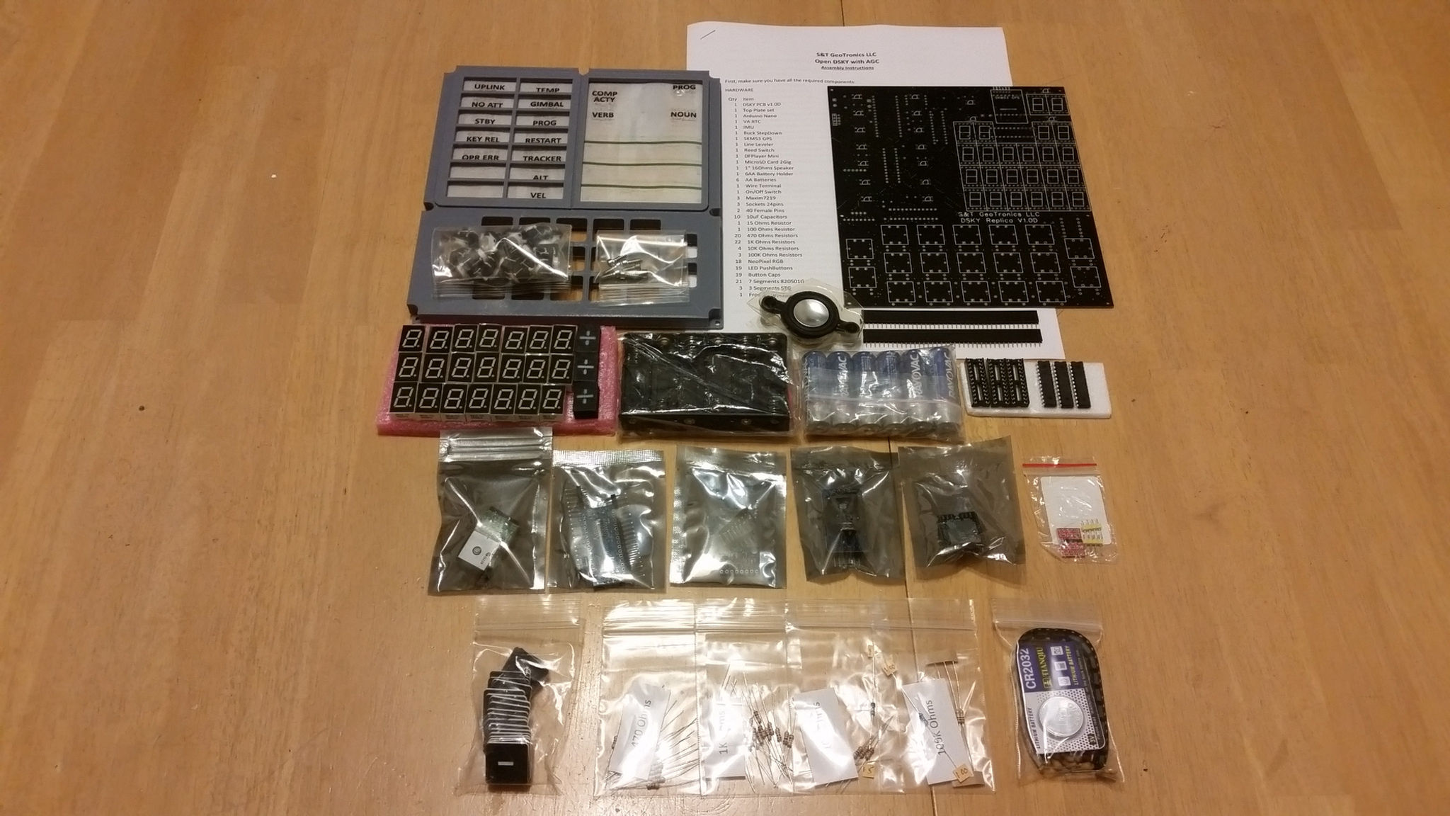 DSKY Complete BigBack Kit