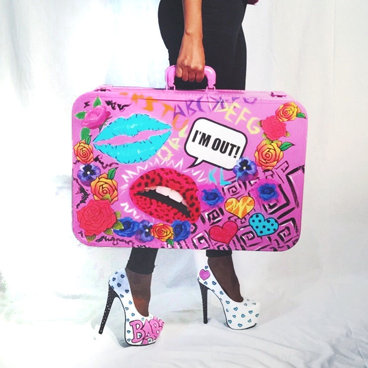 Thumbnail: Custom Revamped Vintage Luggage