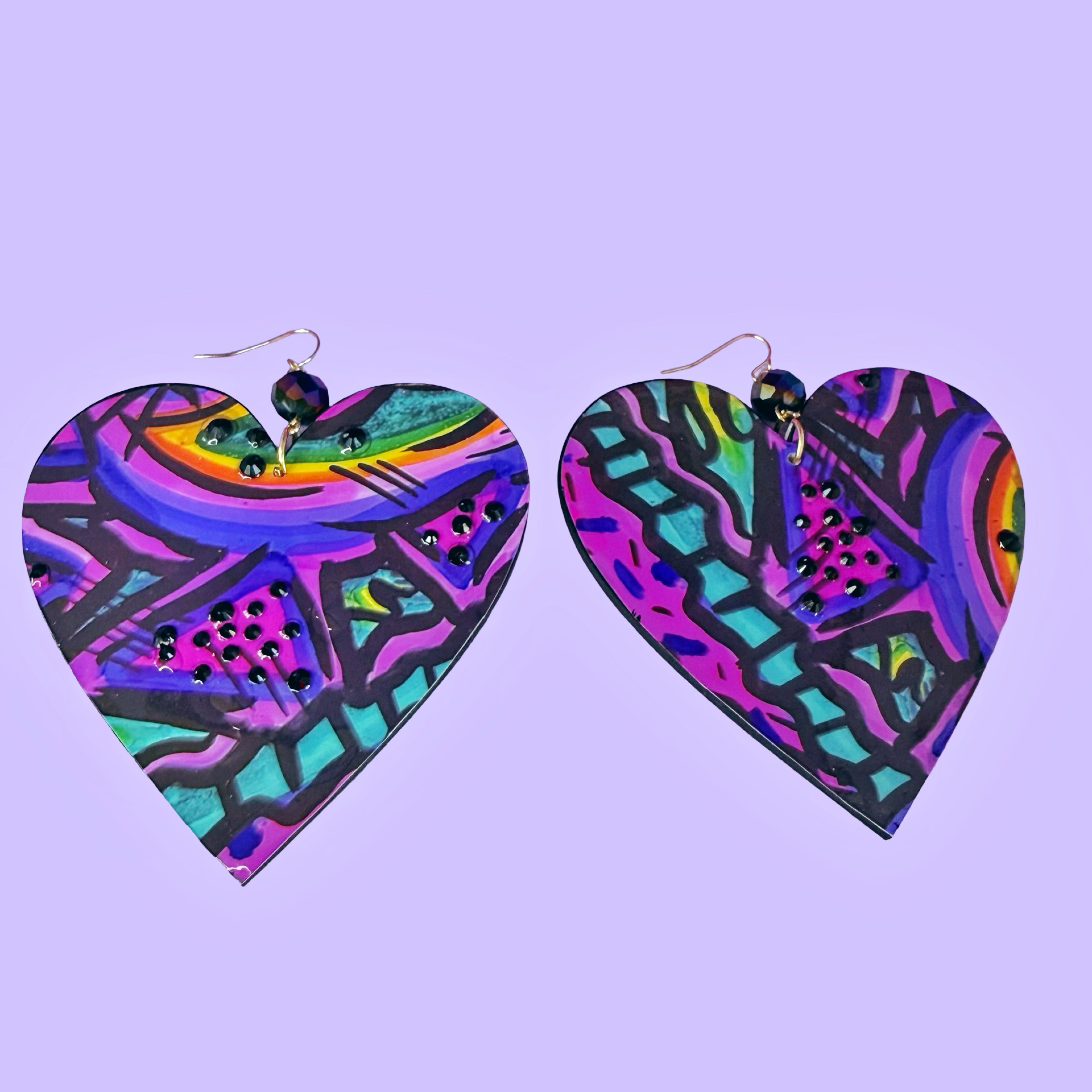 Pop Rebel Art Hearts — Drop 2, Style 09