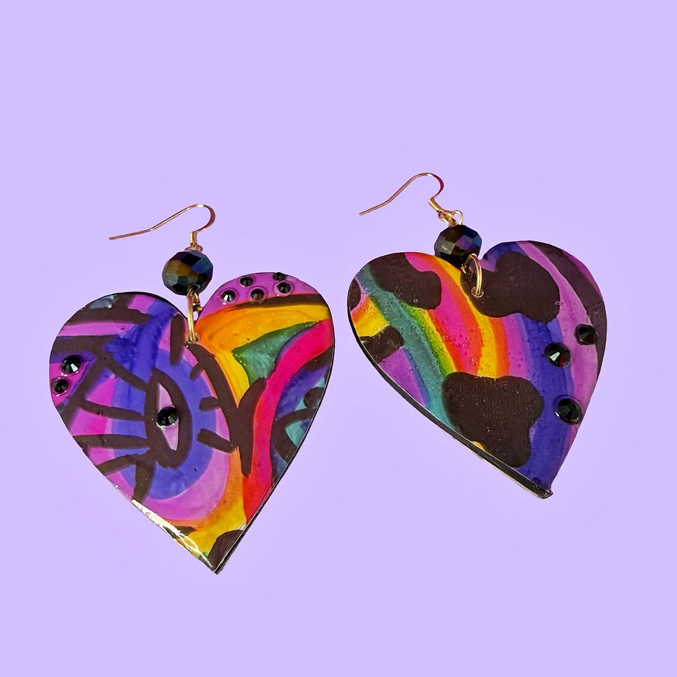 Thumbnail: Pop Rebel Art Hearts — Drop 2, Style 13