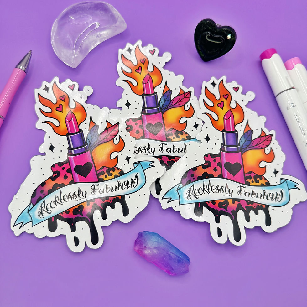Thumbnail: Recklessly Fabulous Sticker