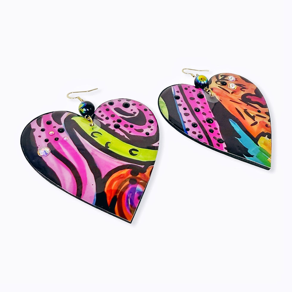 Thumbnail: Pop Rebel Art Hearts - Style 07