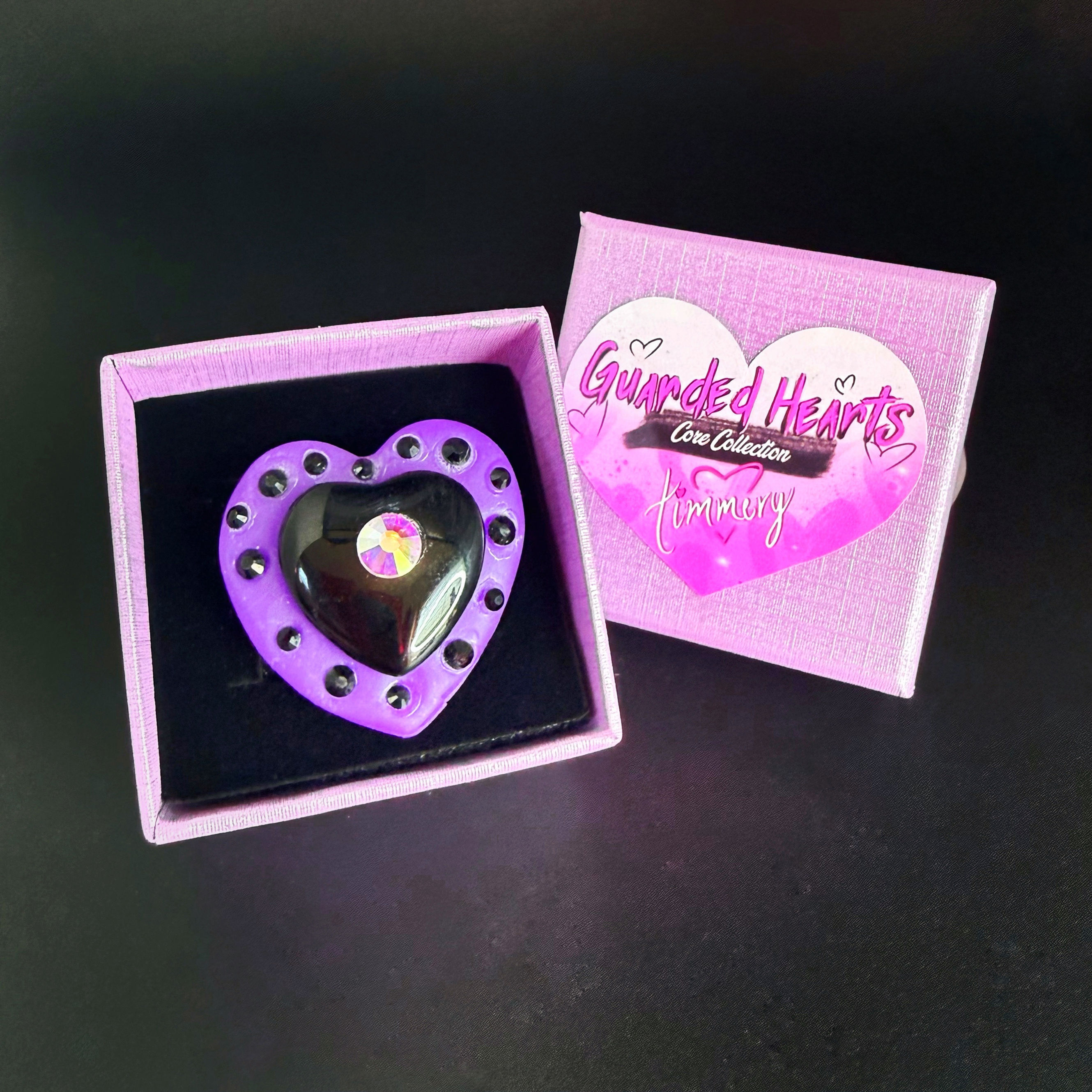 Guarded Hearts Core Ring — Style 10