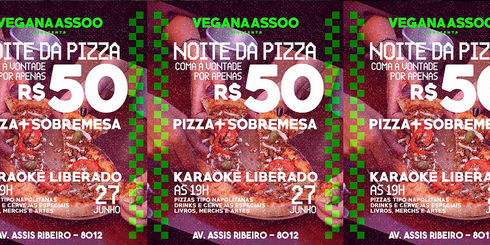 Pizza e Sobremesa a vontade