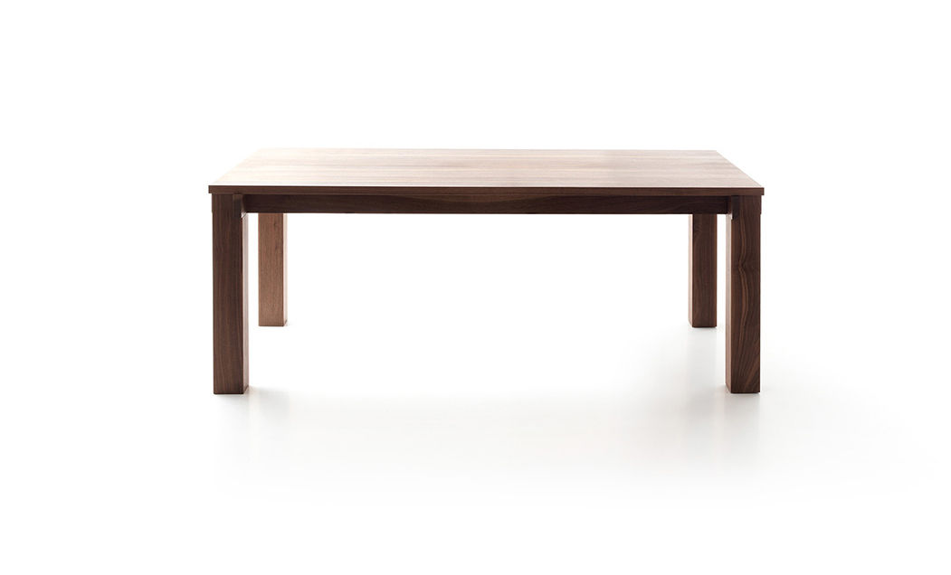 tavolo allungabile in noce massello