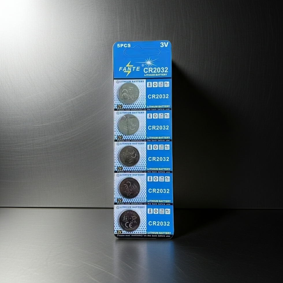 Thumbnail: Batterij CR2030. 5  Stuks