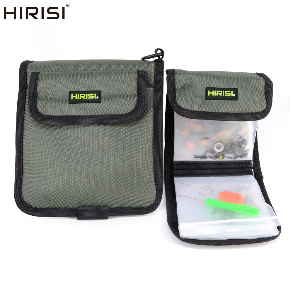 Hirisi Fishing Rig Bag Tackle Accessory Storage Bag for Carp Fishing Tackle Rigs