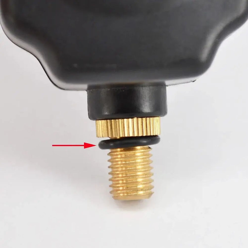 Thumbnail: Hirisi 50pcs Rubber O Rings Black For Fishing Bite Alarms, Rod Pods, Bars Fishin