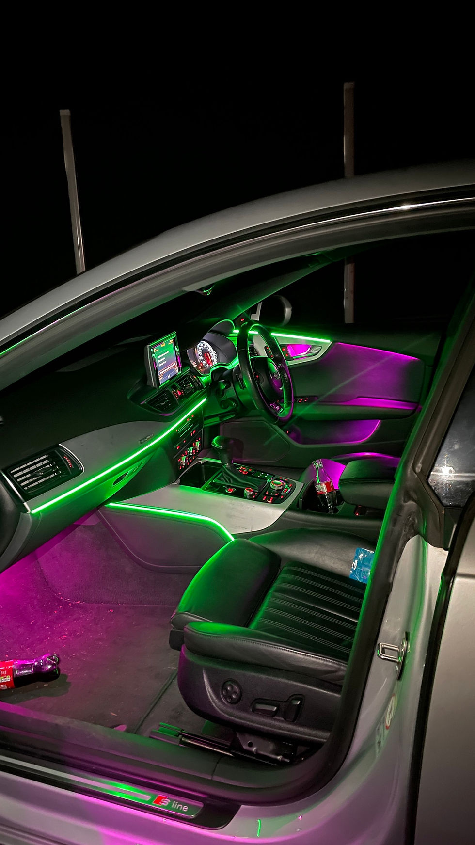 Thumbnail: Audi C7 A6/S6/RS6 Factory Retrofit Screen Control Ambient Lights (2011-2015)