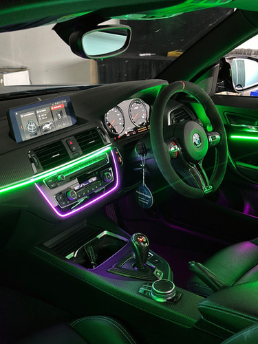 BMW F20 1 Series Factory iDrive Ambient Lights (2013-2019) | Lightnetic