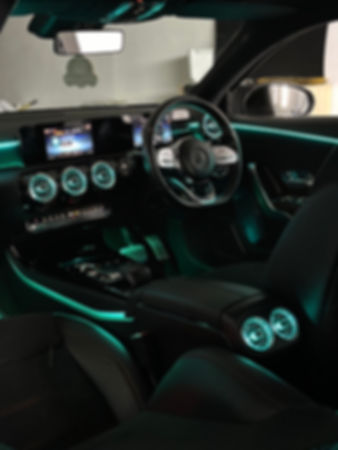 Mercedes A-Class W177 - Factory Retrofit Screen Control Ambient Lights (18-24)