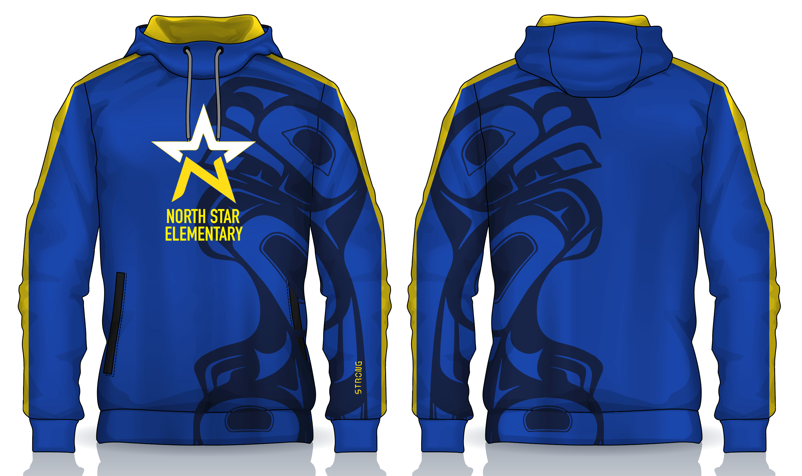 NSE - Singing Raven Hoodie