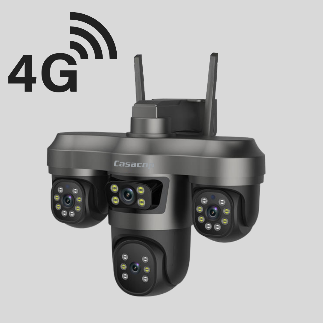 Casacop Q10 Güneş Enerjili SIM Destekli Casacop Uygulamalı 9MP