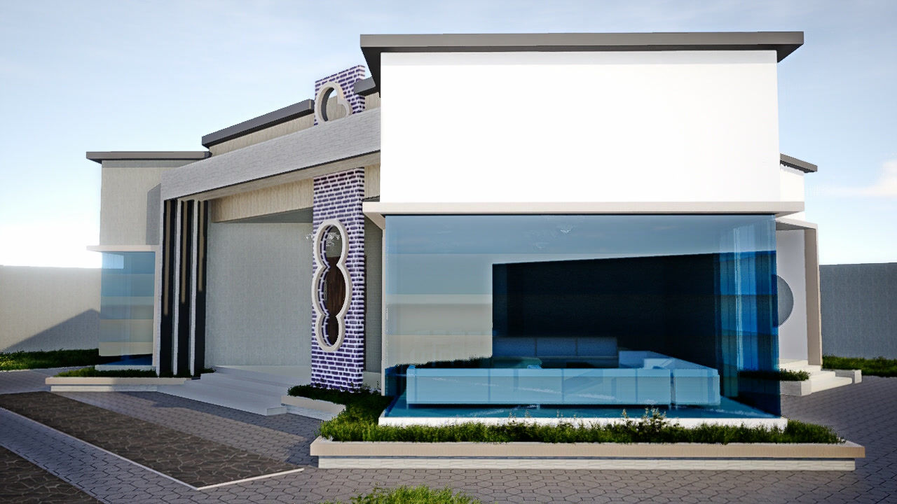 Villa moderne au style épurée pour grande famille