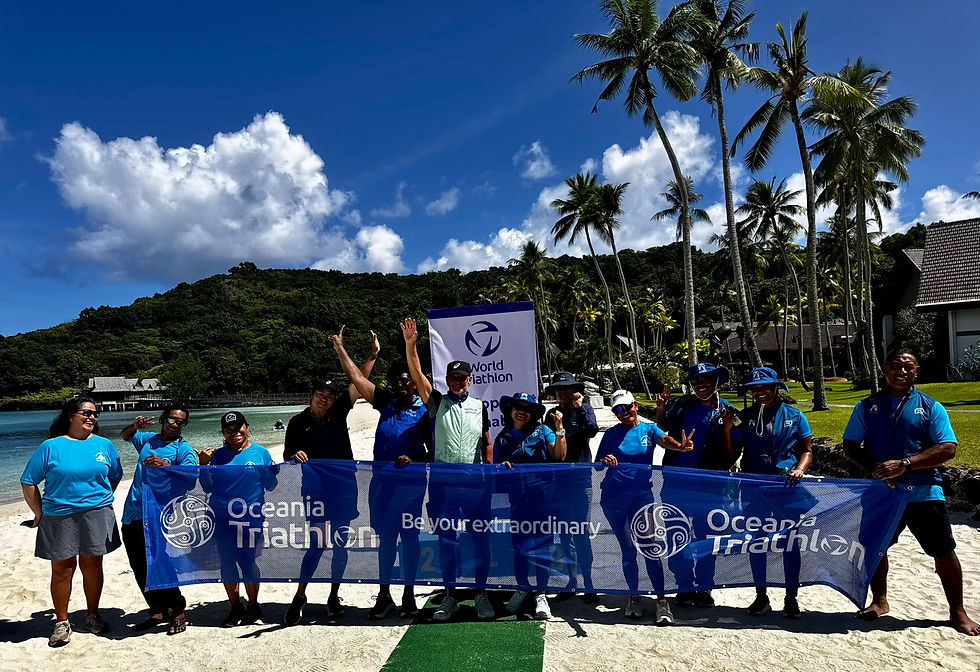The Team behind the scenes, World Triathlon.