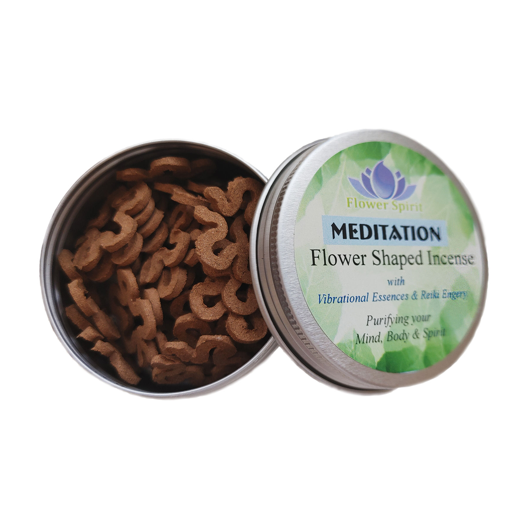 冥想安神花花能量小盤香 Meditation Flower Shaped Incense