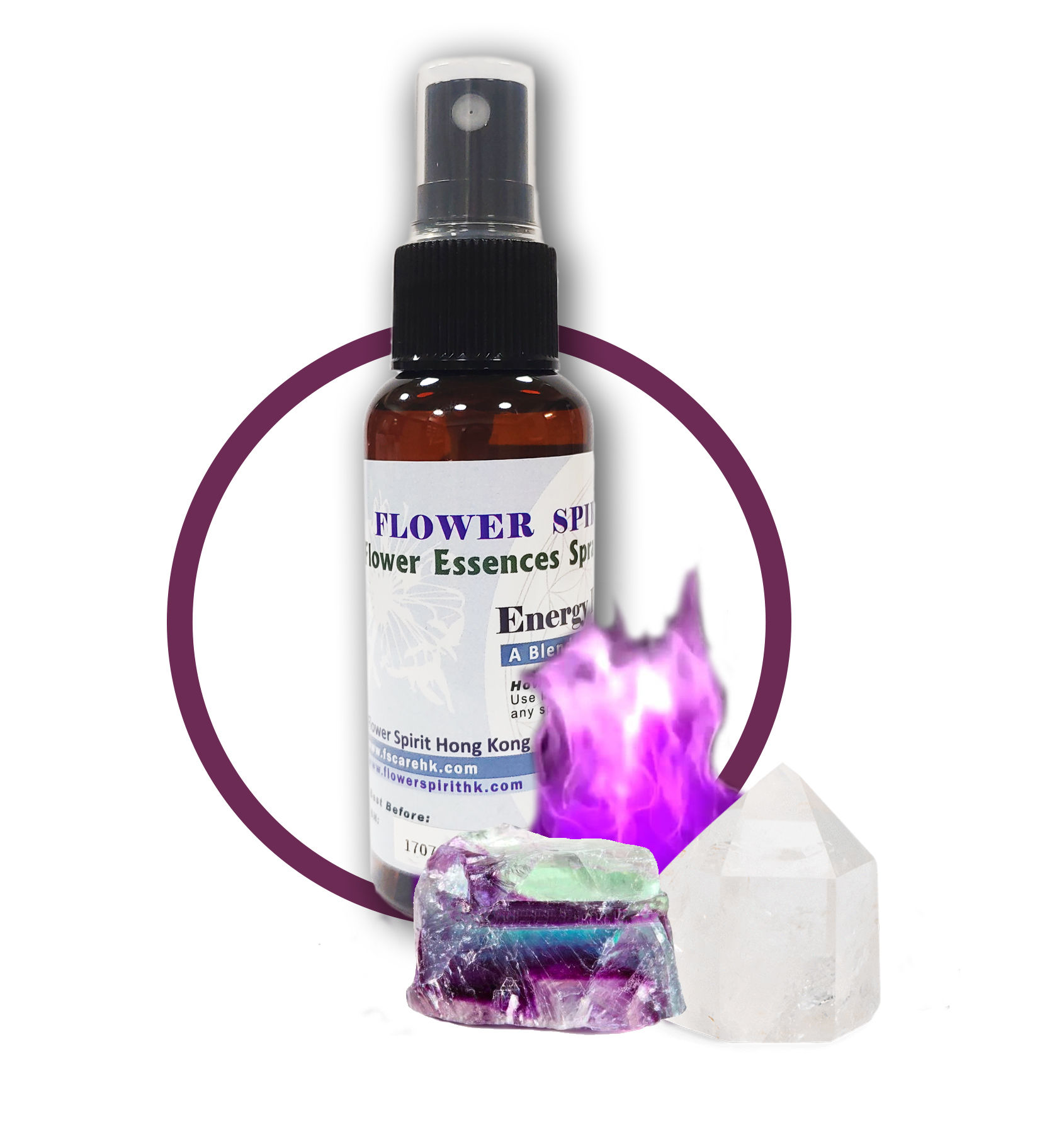 Flower Spirit Flower Essences Spray - Energy Purifying 能量淨化花療噴霧 50ml