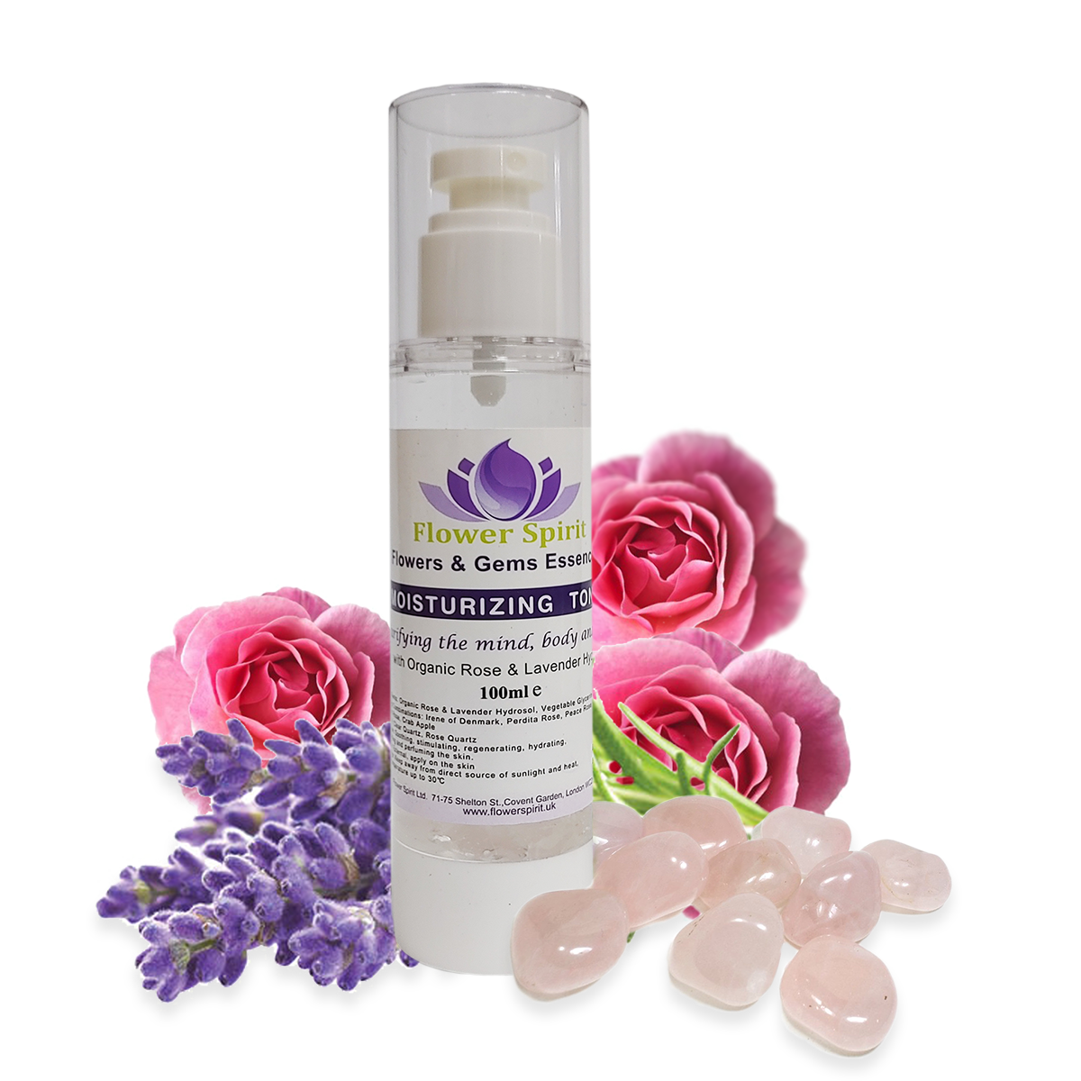 Flower Spirit 水晶花療能量保濕爽膚水