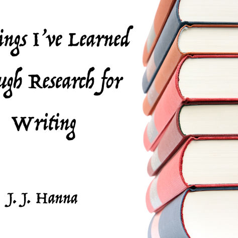 7 Random Facts I've Learned through Research for Writing