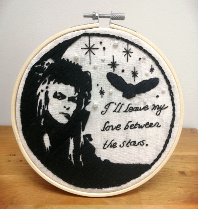 The Labyrinth movie | Jareth Embroidery Pattern