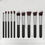 Thumbnail: 10pc kabuki brush set (short) 