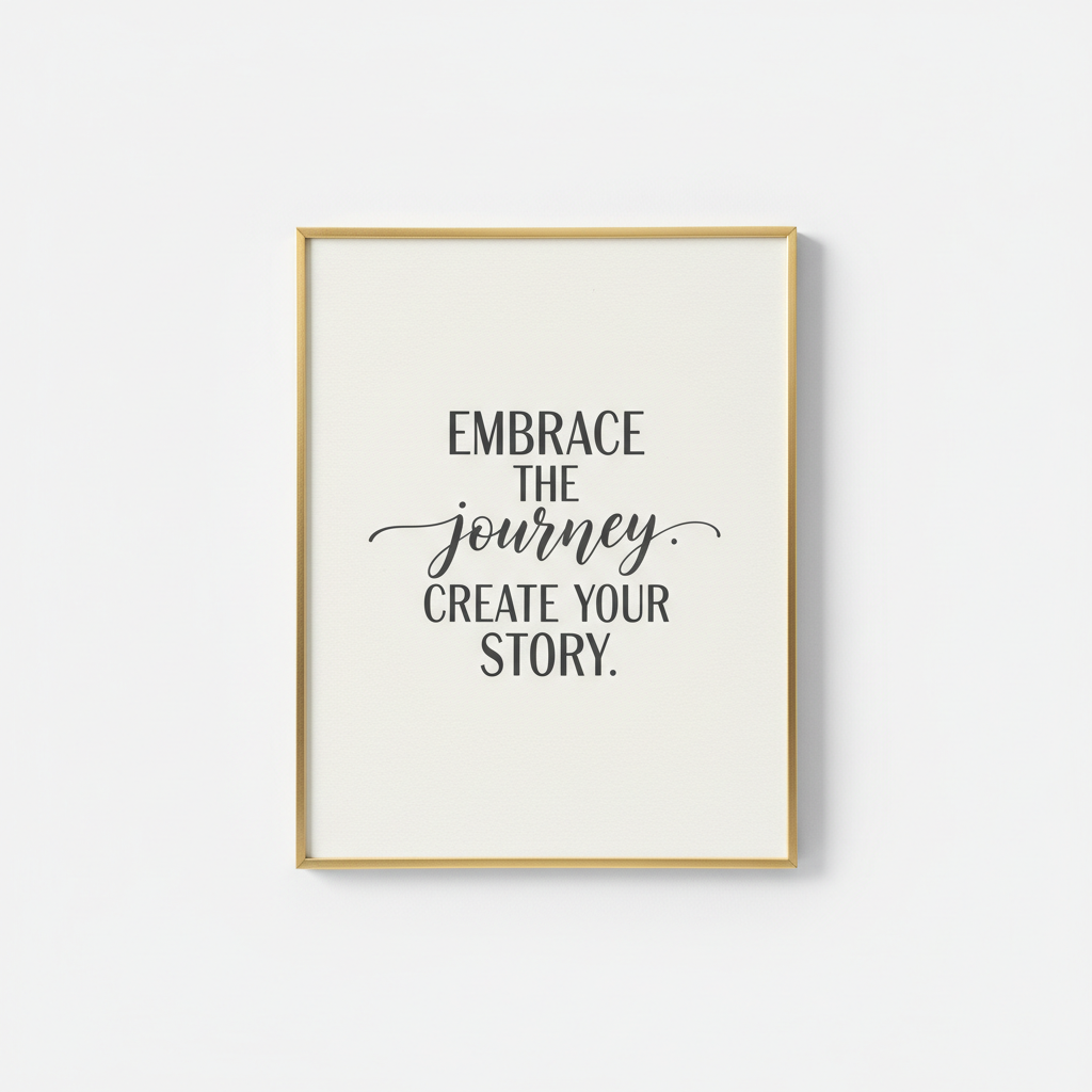 Inspirational Quote Art
