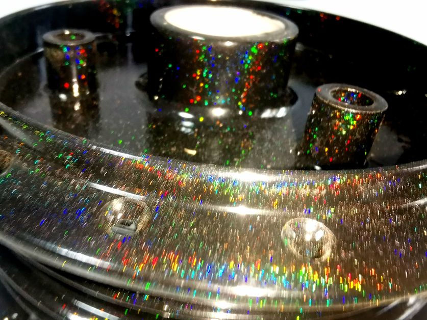 Mystic Rainbow Glitter Pulverlack #153