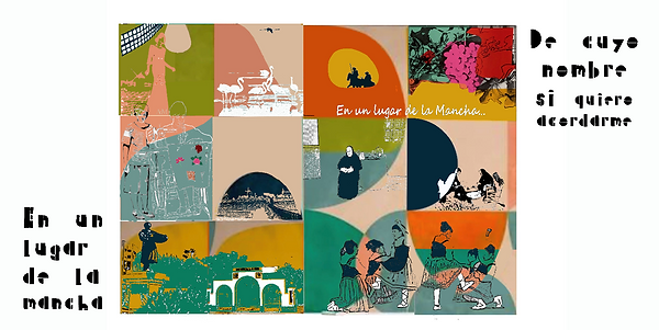 Boceto. Diseño digital mural