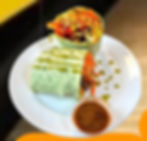 Cauli Buffalo BBQ Wrap