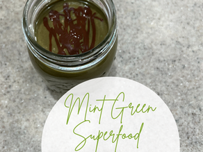 Mint Green Protein Smoothie