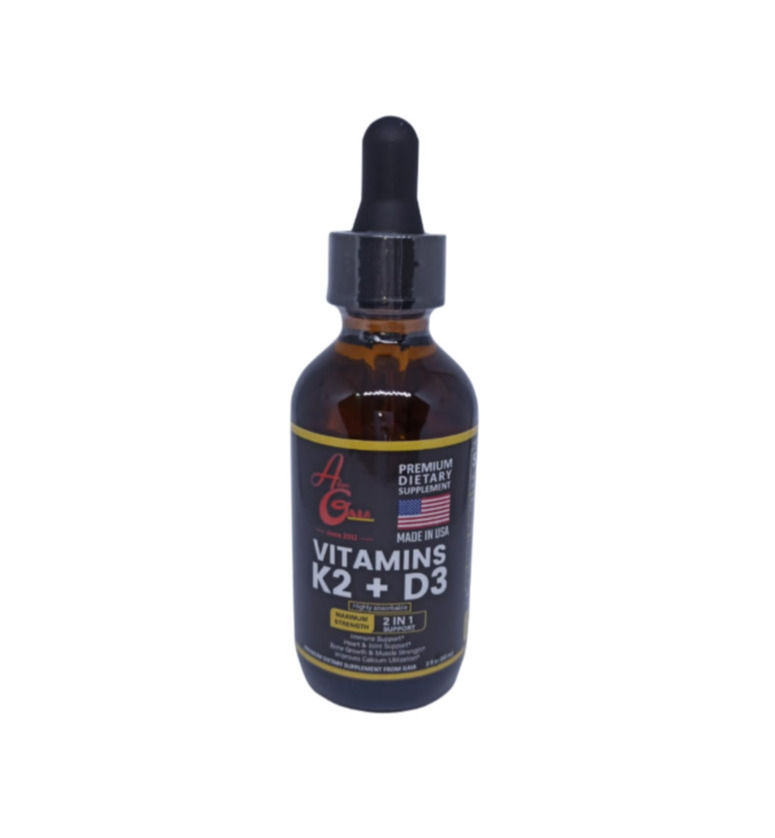 Thumbnail: Vitamins K2 + D3 Liquid Drops (Maximum Strength)