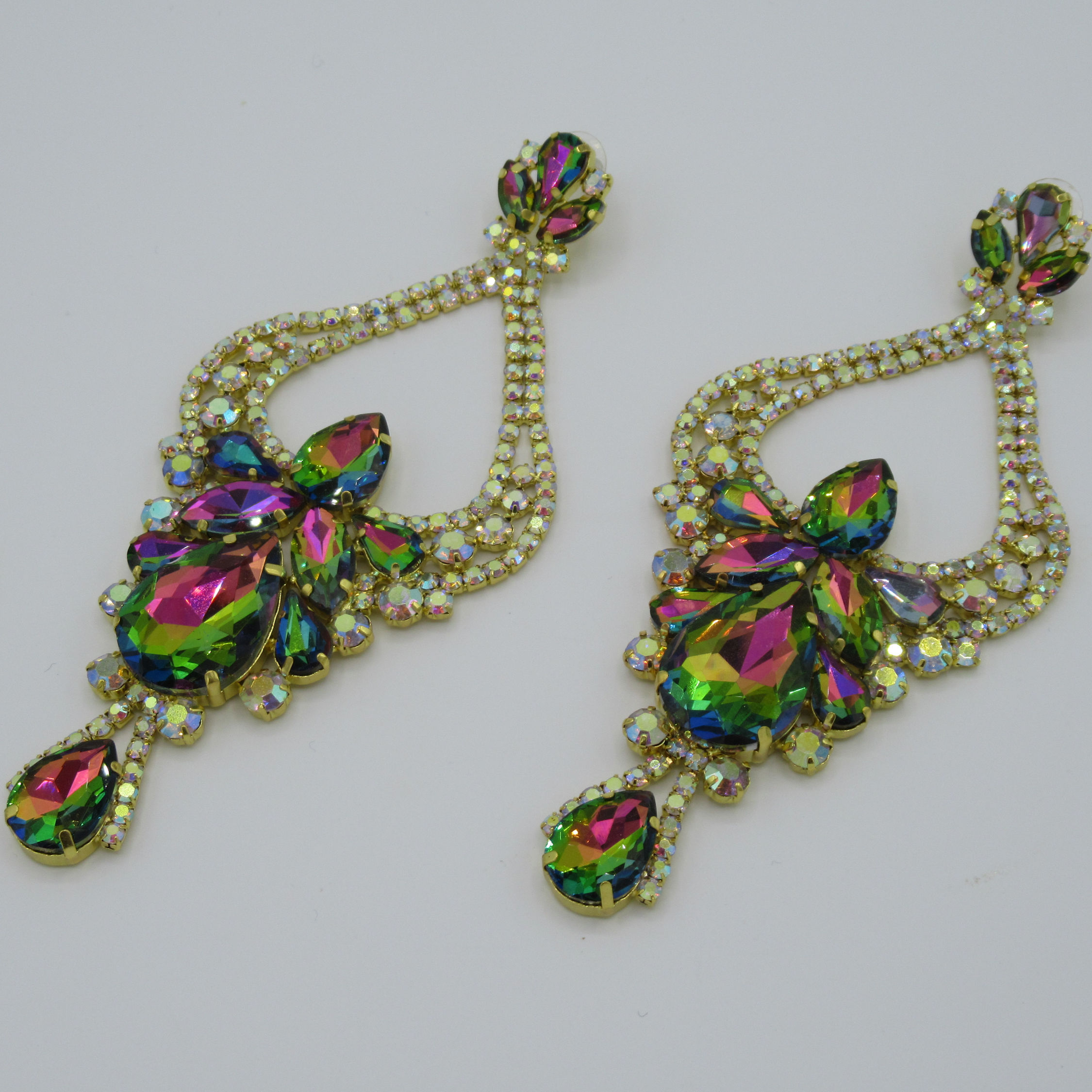 Oil Spill Majesty Earrings