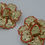 Thumbnail: Tangerine Edge Flora Earrings